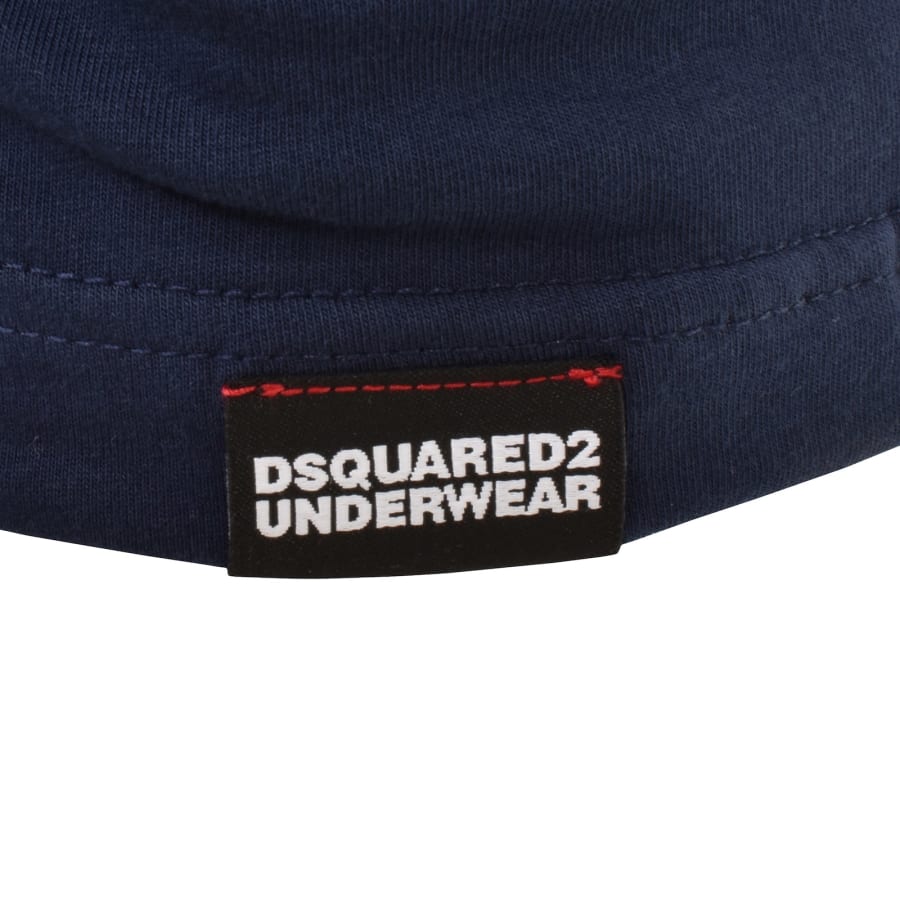 Tシャツ・カットソー Dsquared Midnight Blue Cotton T-Shirt DSQUARED2 Band T Shirt Blue | Mainline Menswear United States